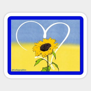 Sunflower Sticker